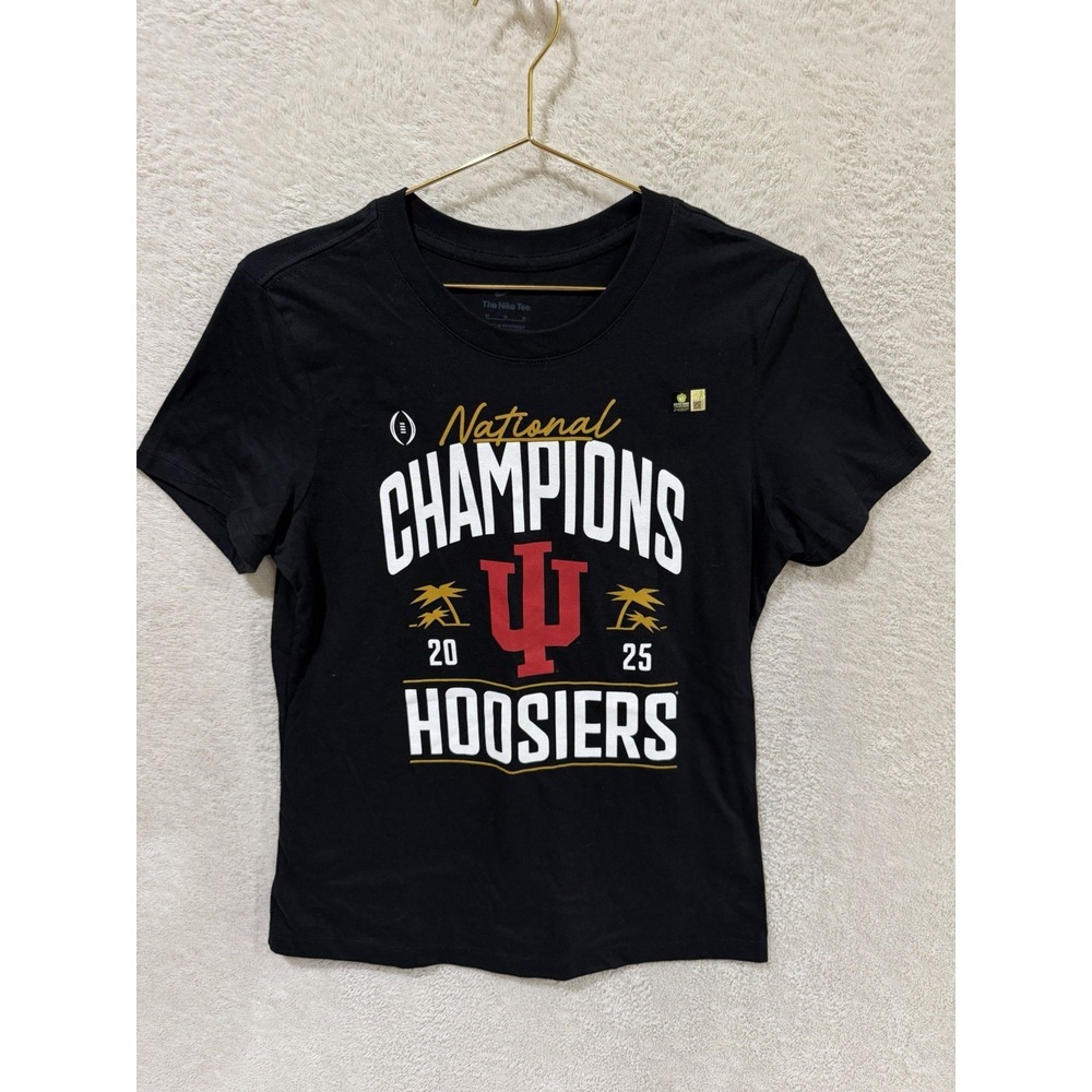 New Indiana Hoosiers 2025 National Champions Nike T Shirt Size Medium‎